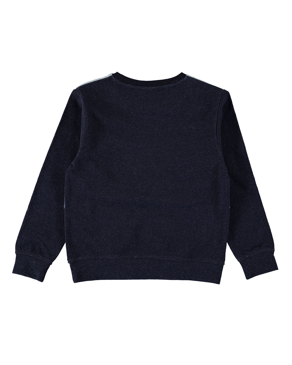 Markus Long-Sleeve Monster Face Tee, Blue, Size 4-10