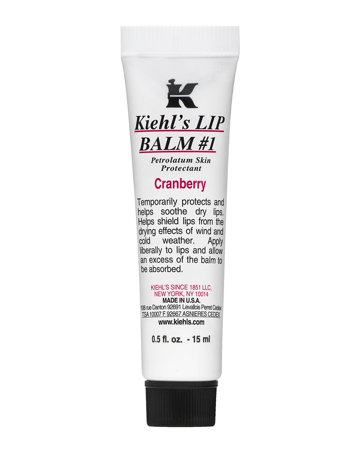 Lip Balm, Cranberry, 0.5 oz. 