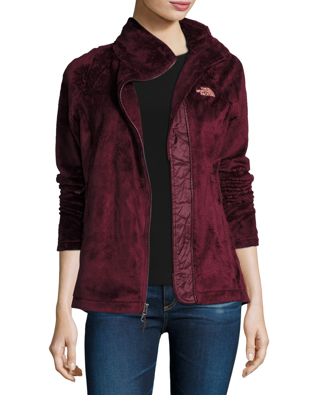 Osito 2 Fleece Parka Jacket, Deep Garnet Red