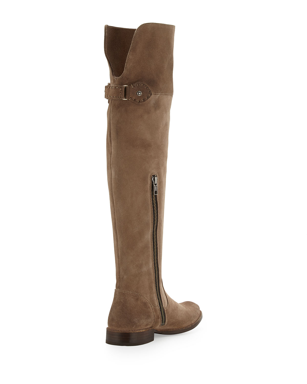 Shirley Over-The-Knee Riding Boot, Ash