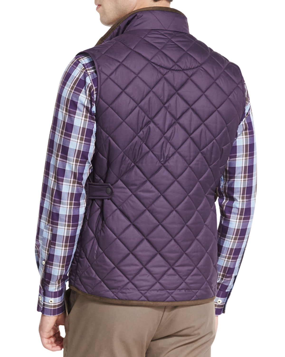 Hudson Lightweight Quilted Vest, Snapdragon