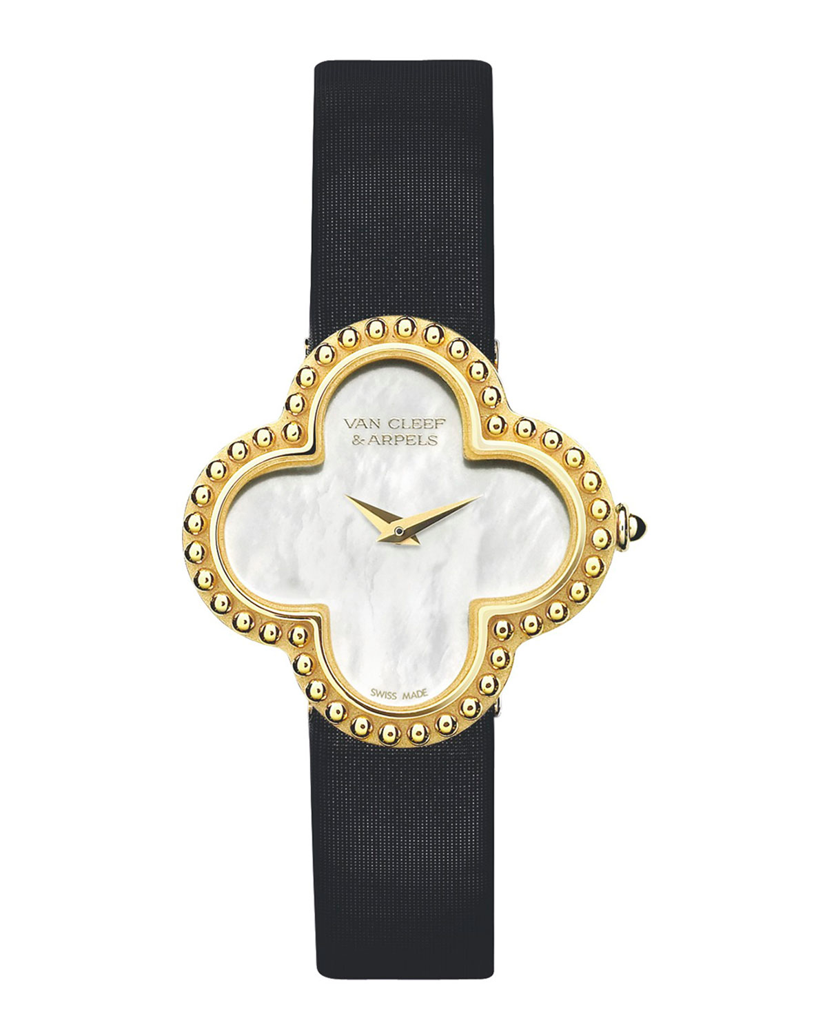 Vintage Alhambra Yellow Gold Watch, Small 