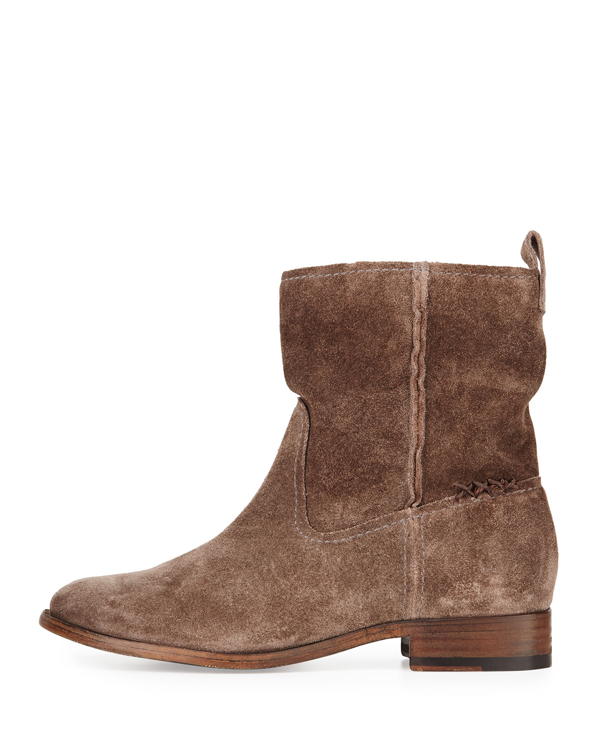 Cara Short Suede Boot