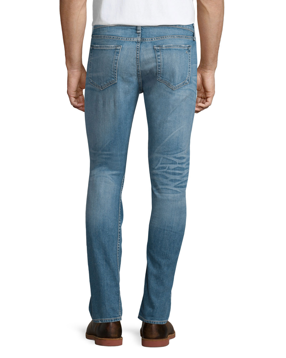 Standard Issue Fit 2 Mid-Rise Relaxed Slim-Fit Jeans, Dark Blue