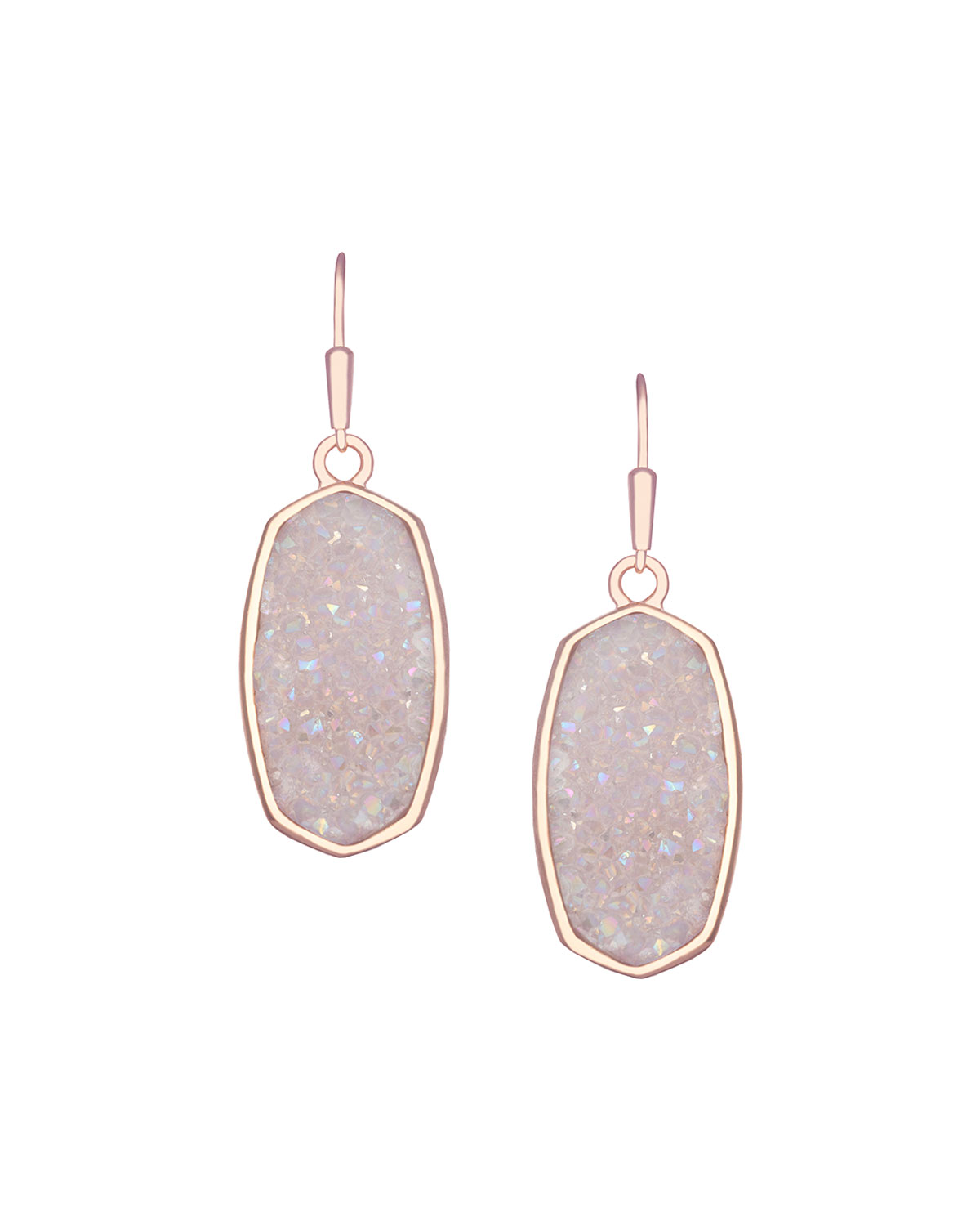 Danay Druzy Agate Earrings