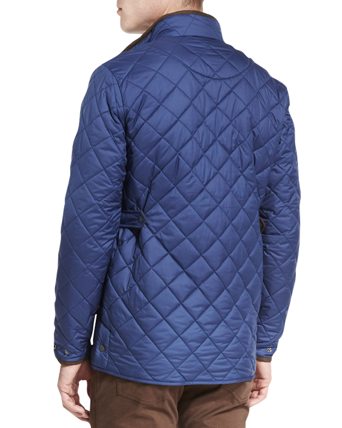 Norfolk Lightweight Quilted Jacket, Pacific