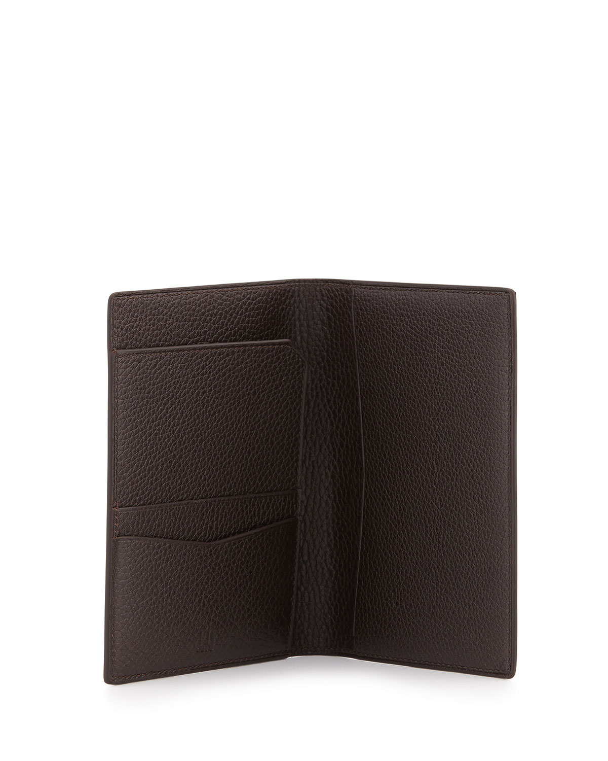 Boston Leather Passport Holder, Brown