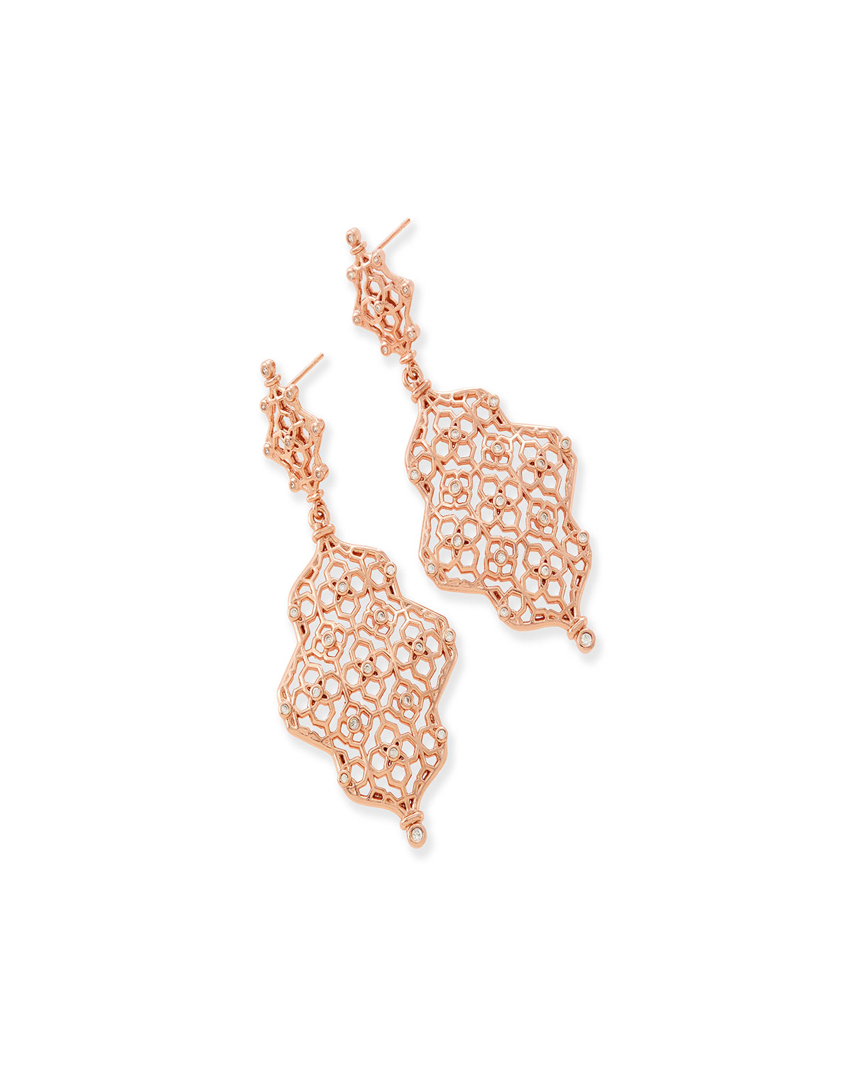 Renee Hourglass Statement Earrings