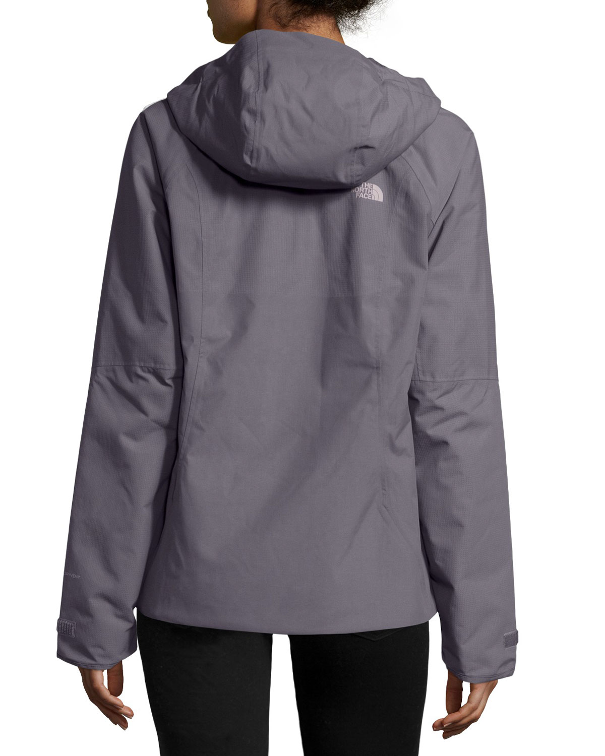 Hooded Waterproof Zip-Front Jacket