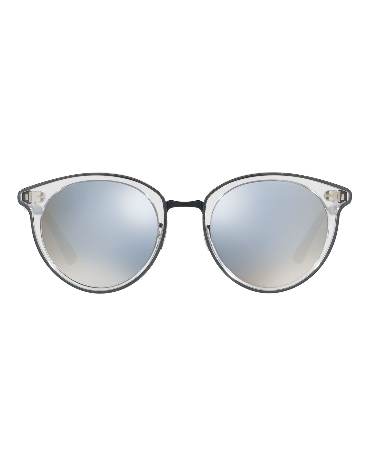 Spelman Square Floating-Lens Sunglasses, Blue