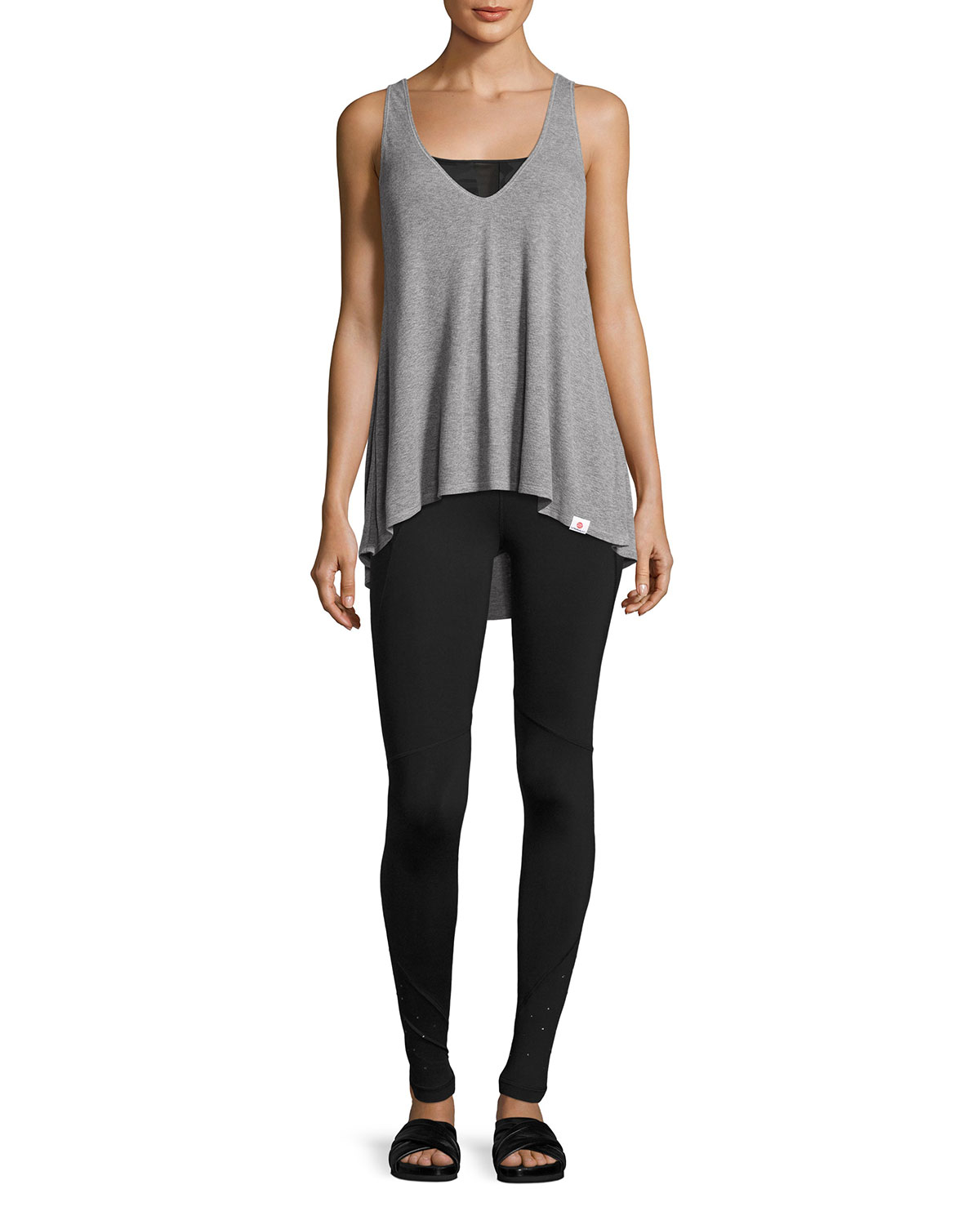 Hero Swarovski® Performance Leggings, Black
