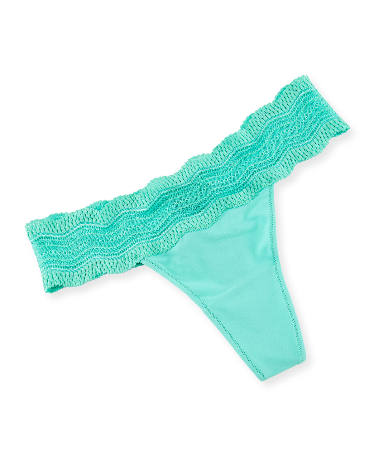 Dolce Low-Rise Thong, Mint 