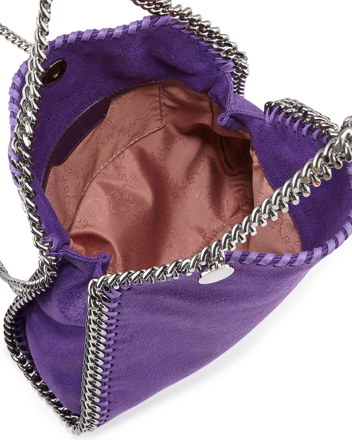 Falabella Mini Tote Bag, Purple