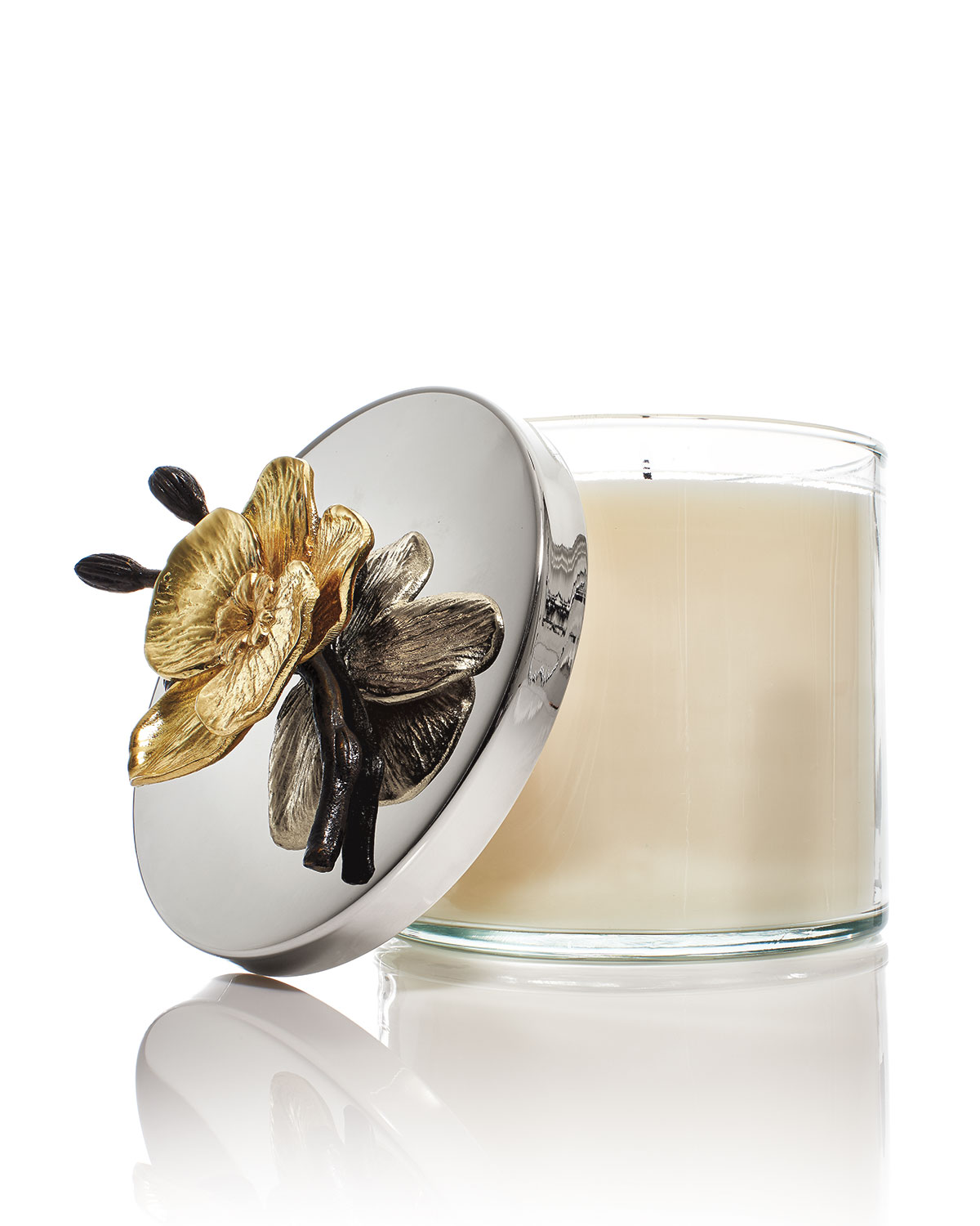 Gold Orchid Candle