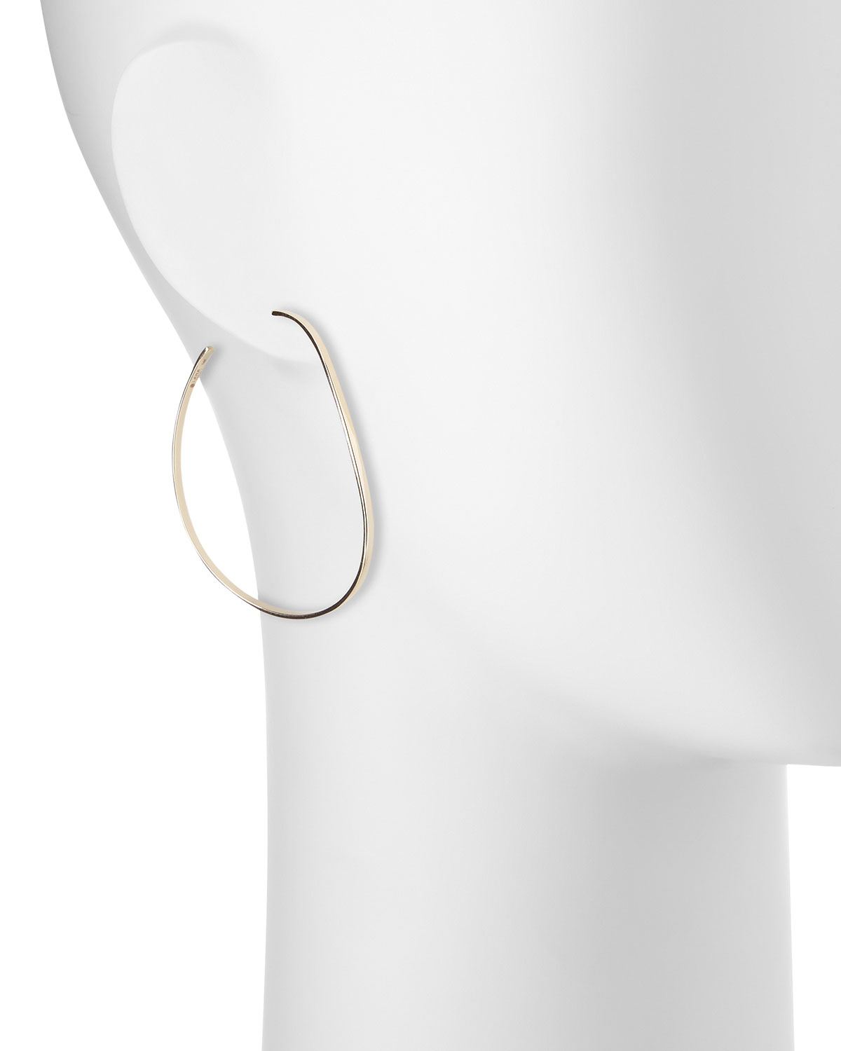 14k Elite Small Lana Wave Hoop Earrings