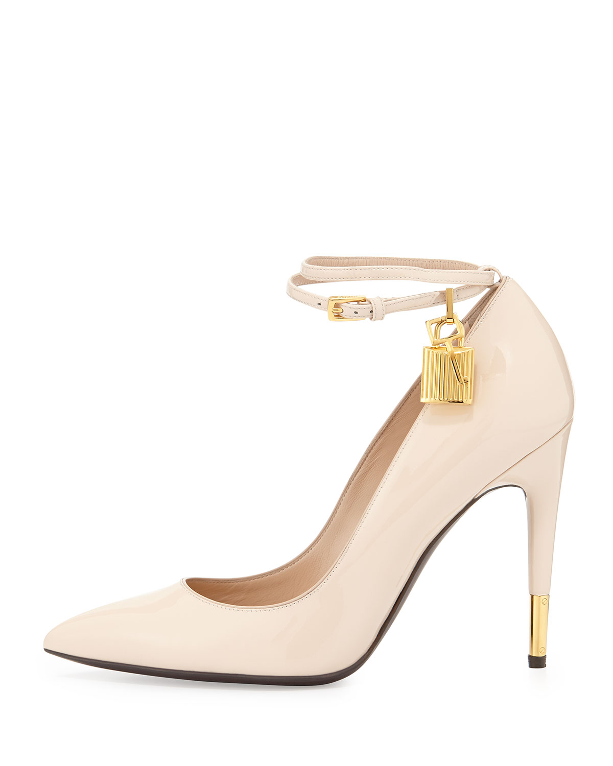 Patent Ankle-Lock Pump, Nude