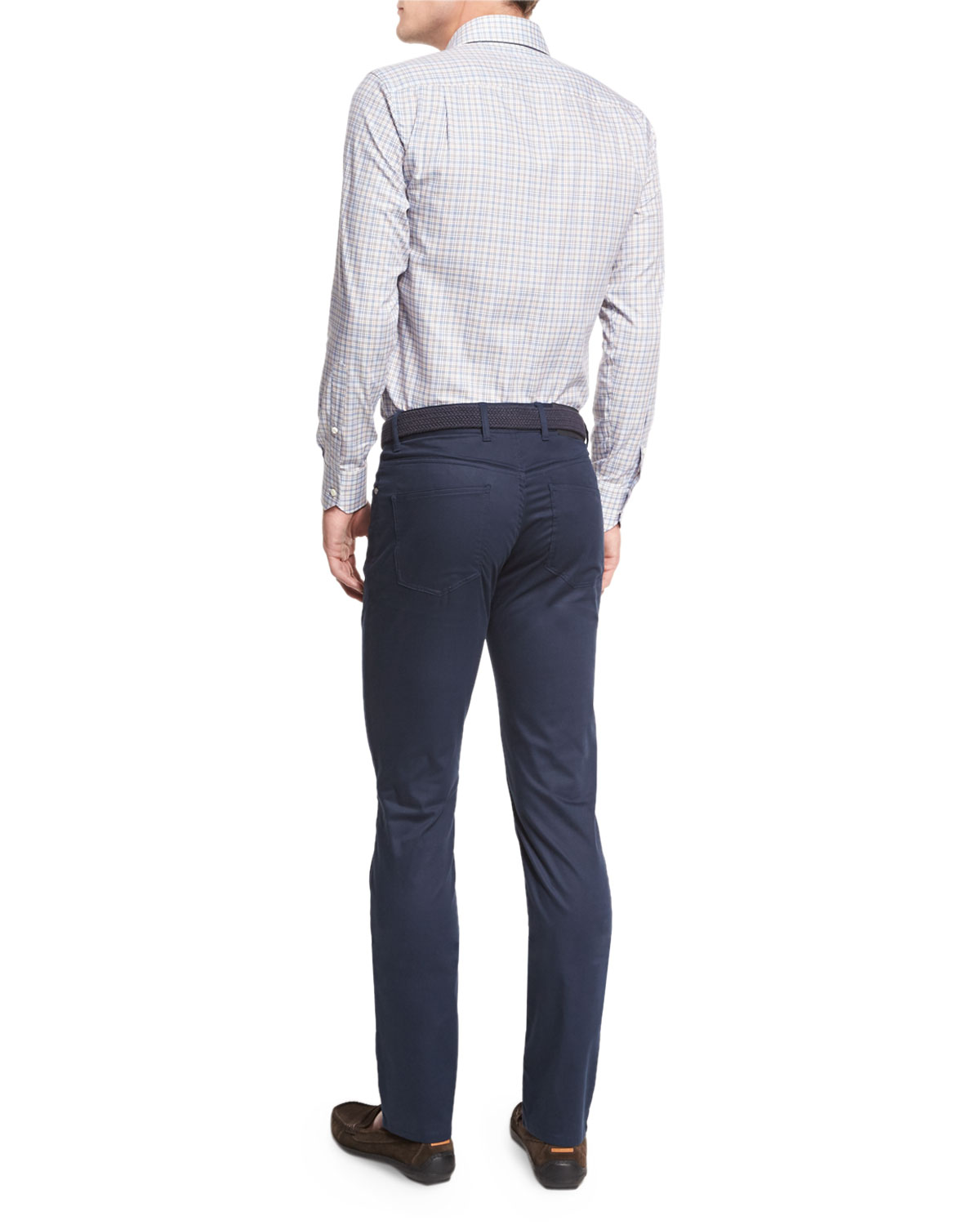 Tattersall Sport Shirt, Sand Dune
