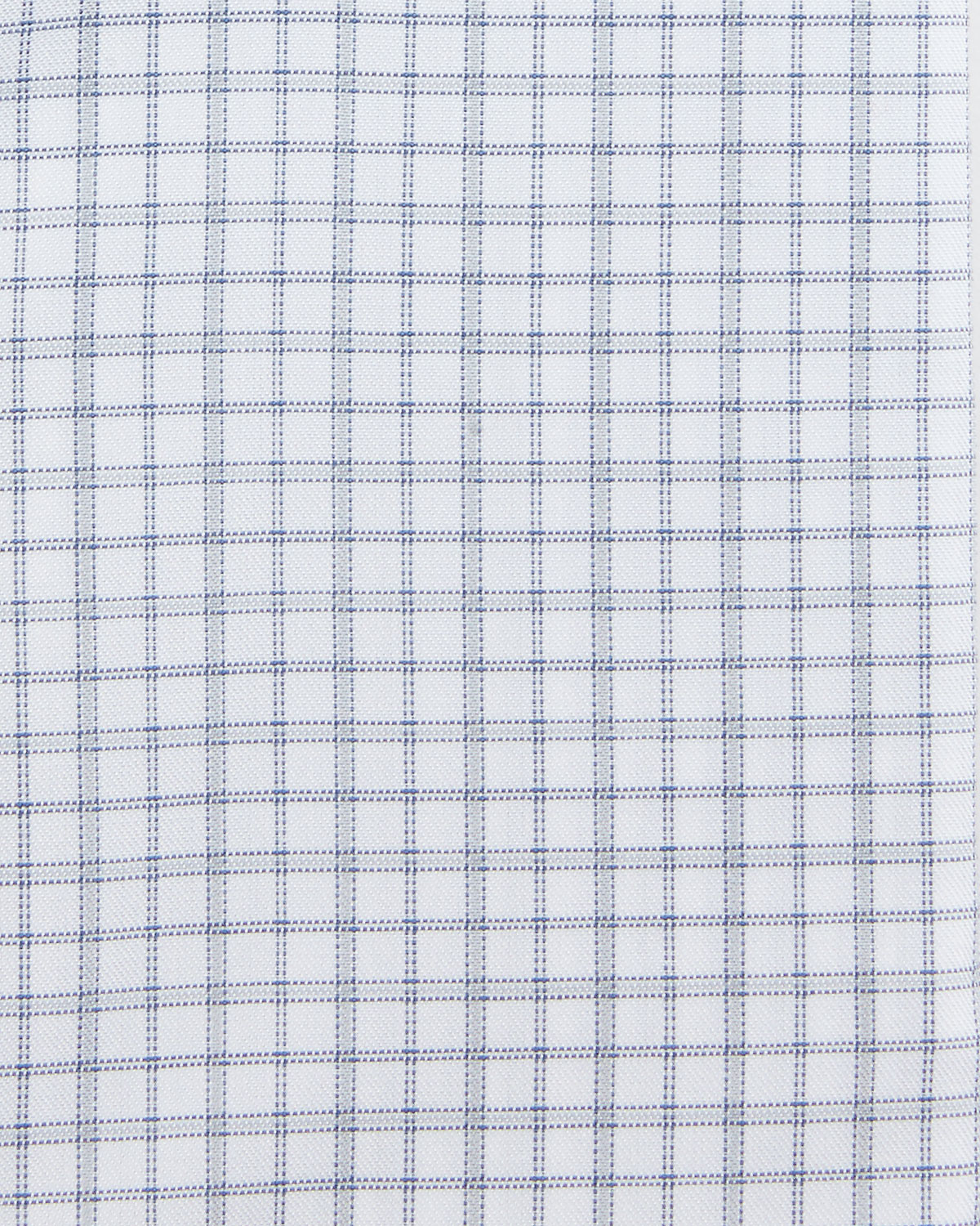 Trofeo Box Plaid Dress Shirt, White/Navy