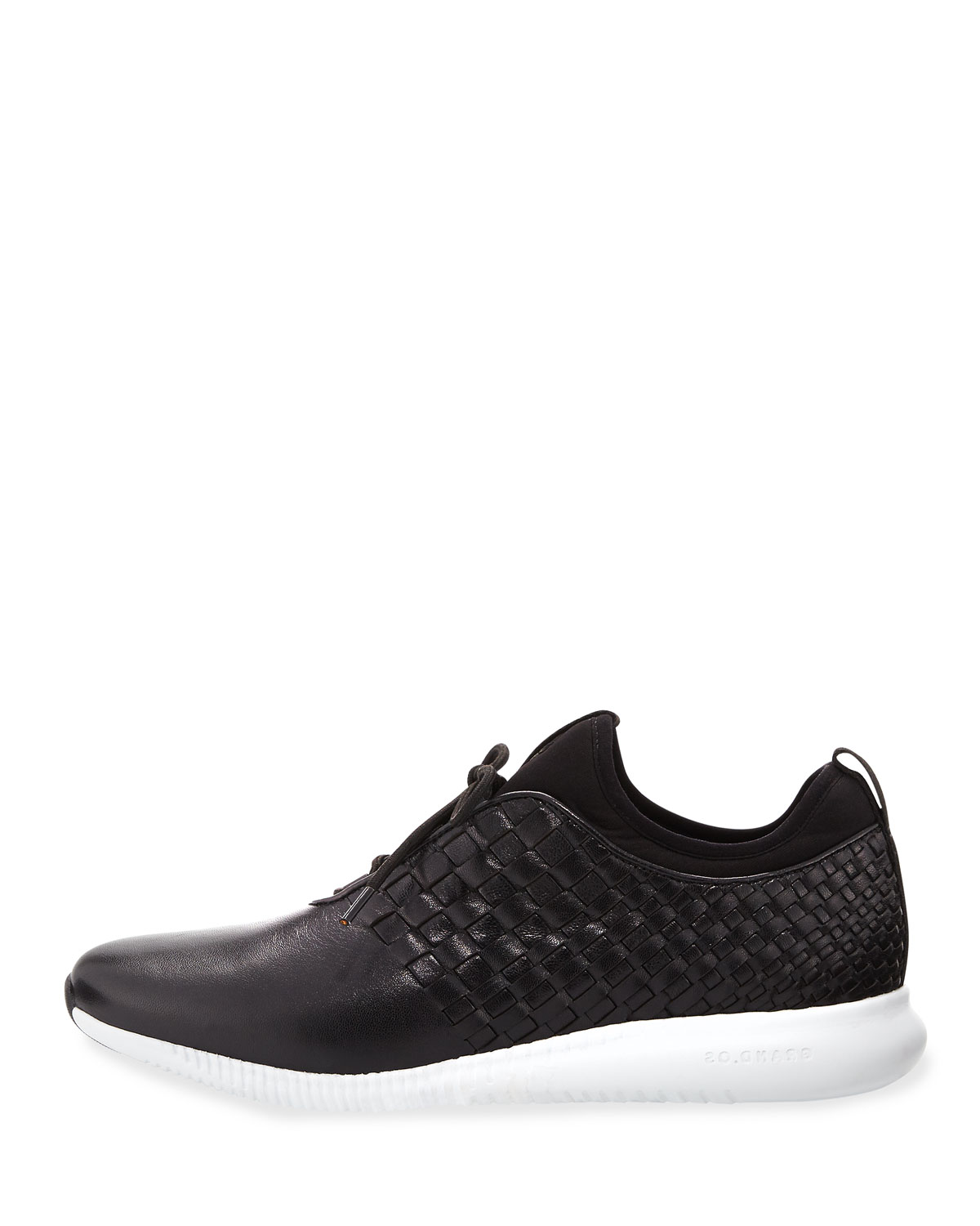 2.0 StudioGrand Woven Trainer, Black