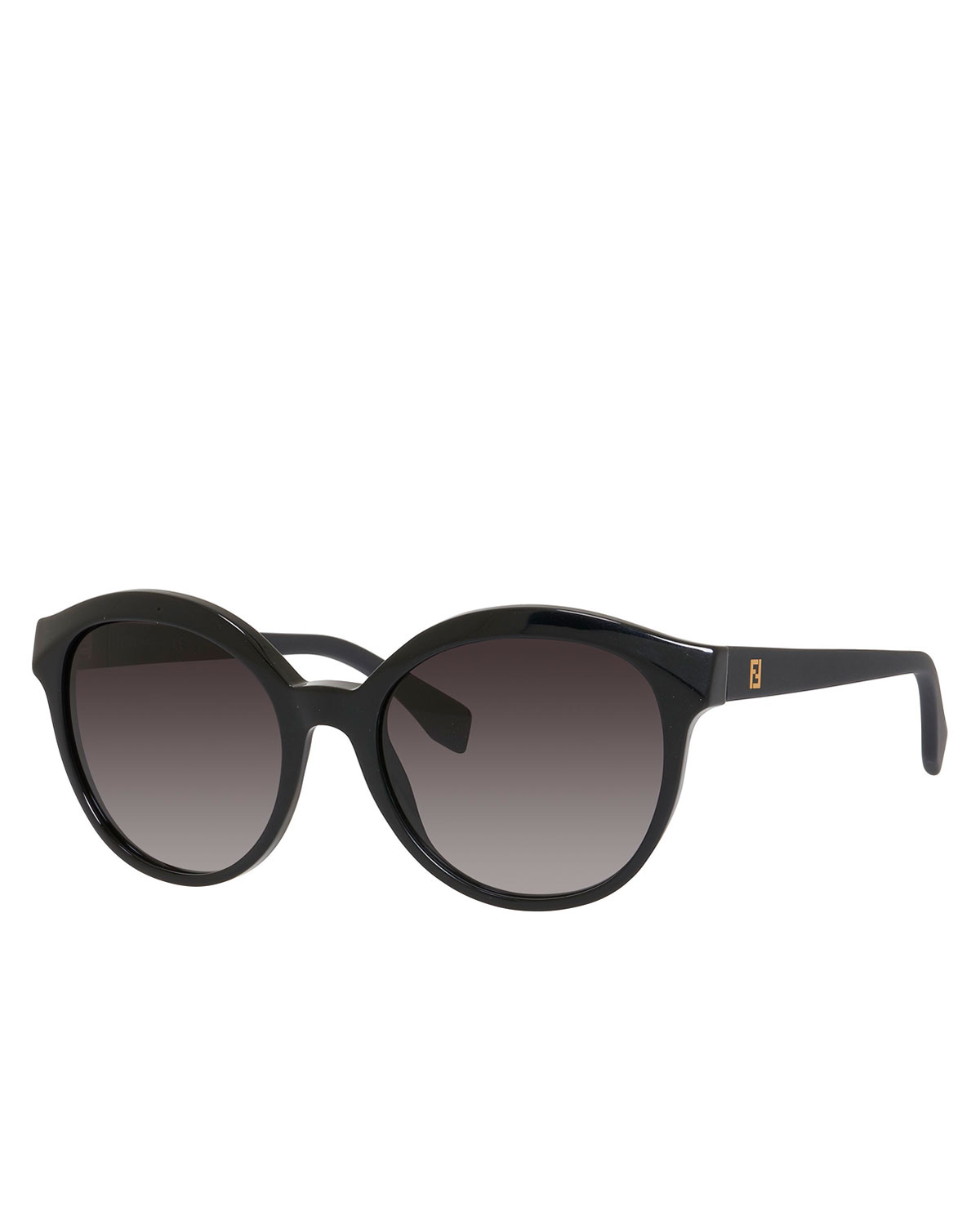 Two-Tone Cat-Eye Sunglasses