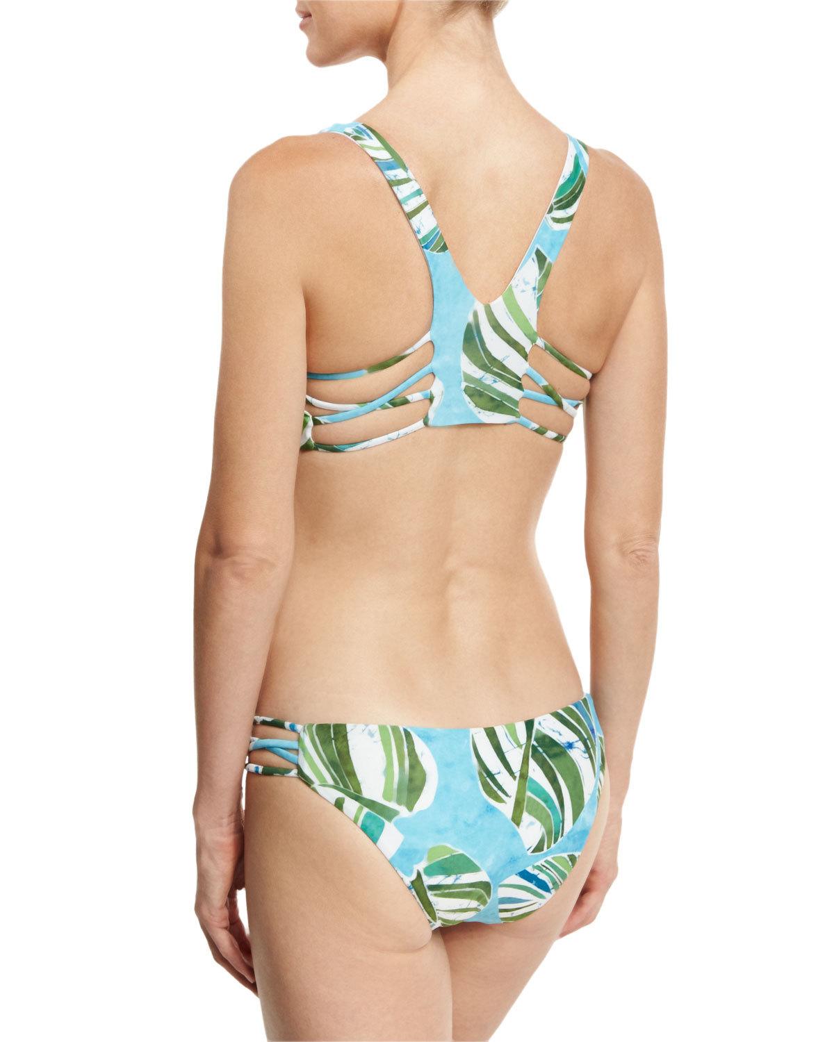 Rylie Reversible Swim Top, Blue