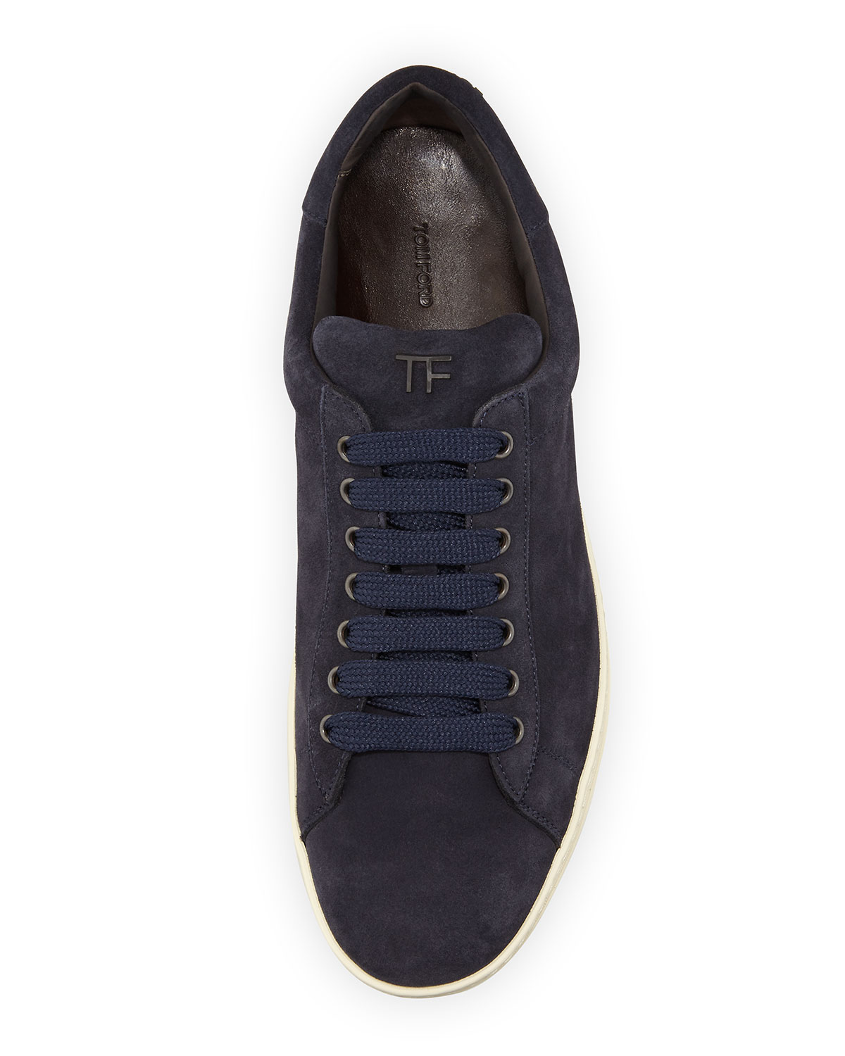 Russell Suede Low-Top Sneaker, Navy