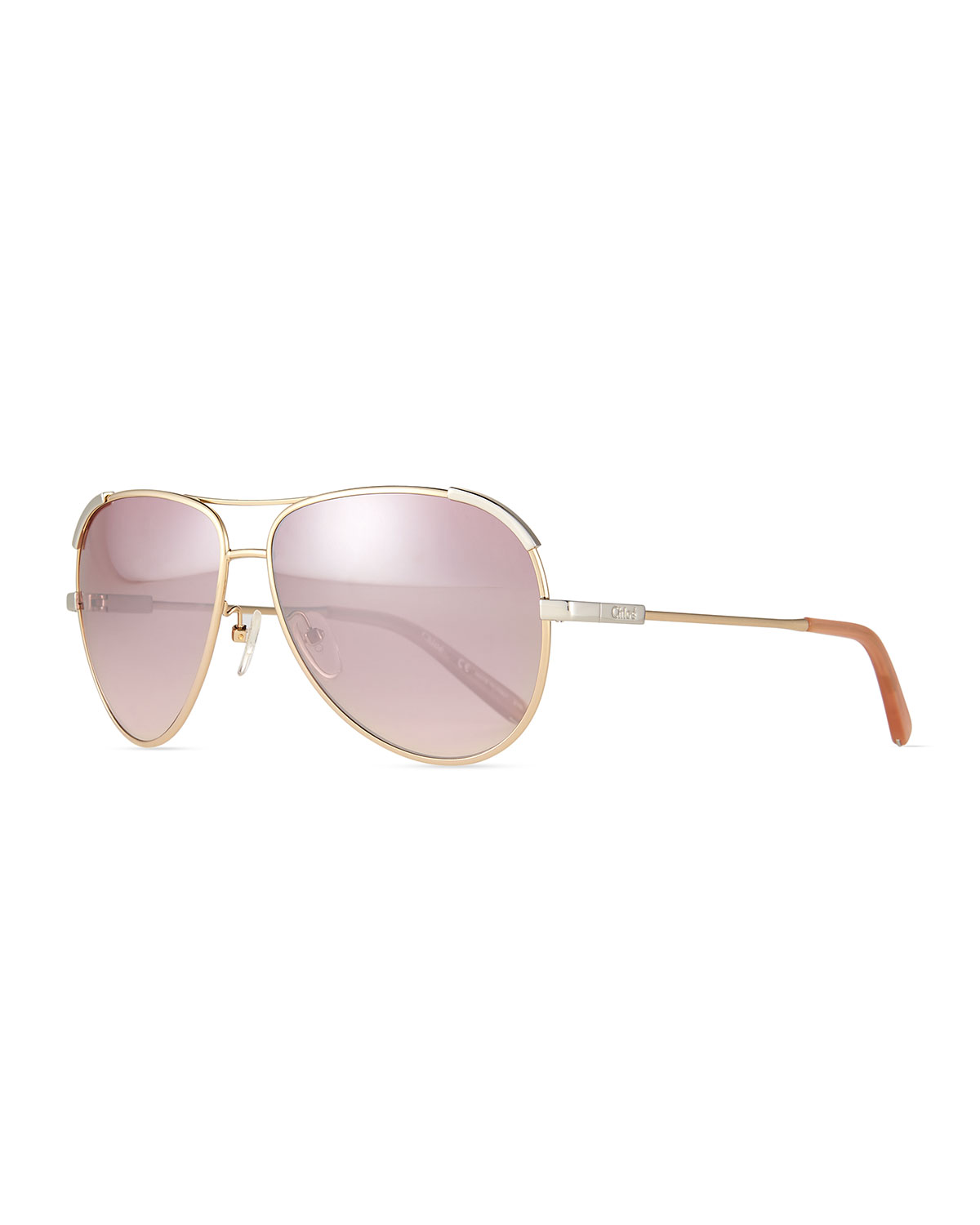 Metal Aviator Sunglasses