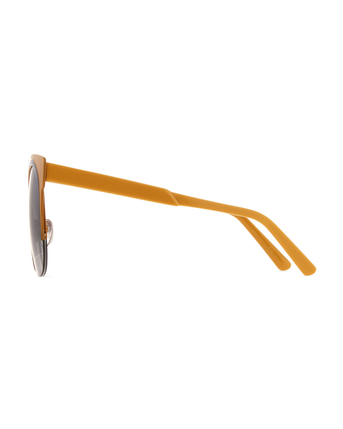 Two-Tone Cat-Eye Sunglasses