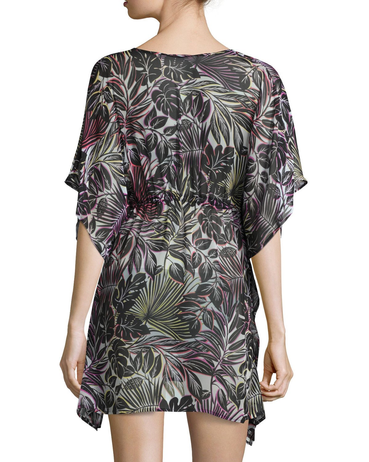 Lively Leaves Tunic Coverup