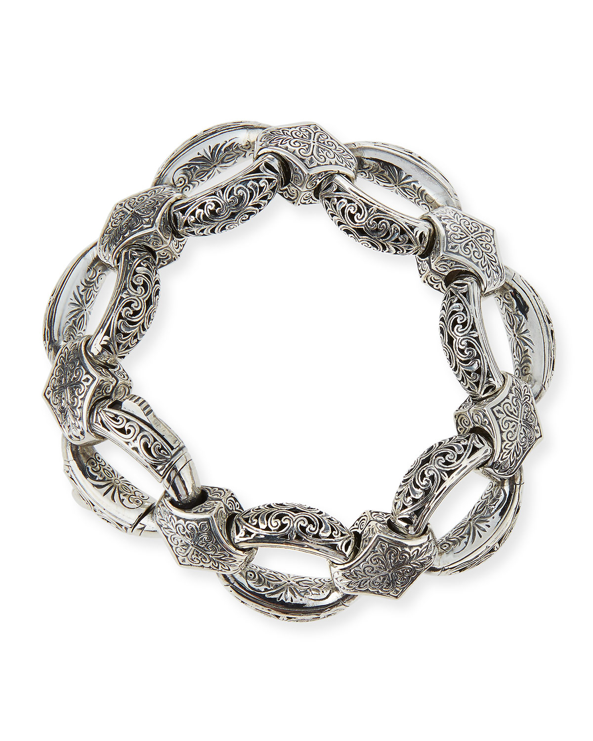 Sterling Silver Link Bracelet