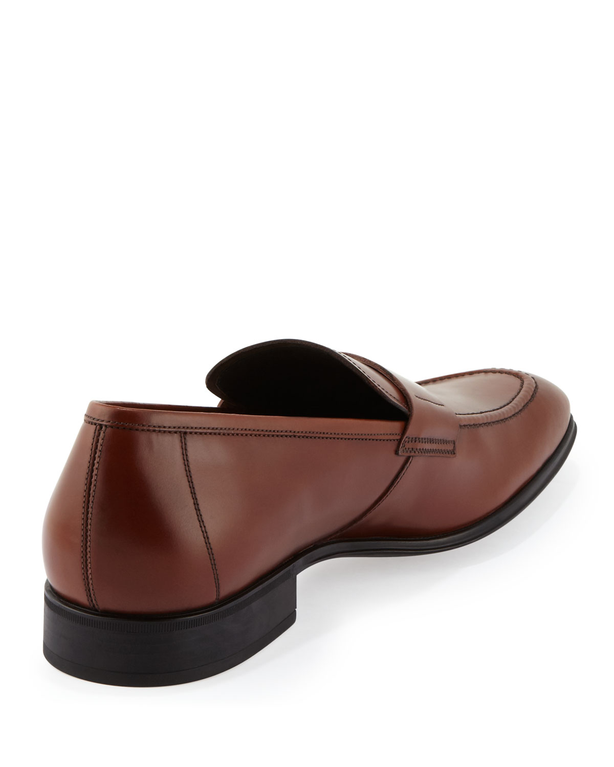 Rocco Leather Penny Loafer, Brown