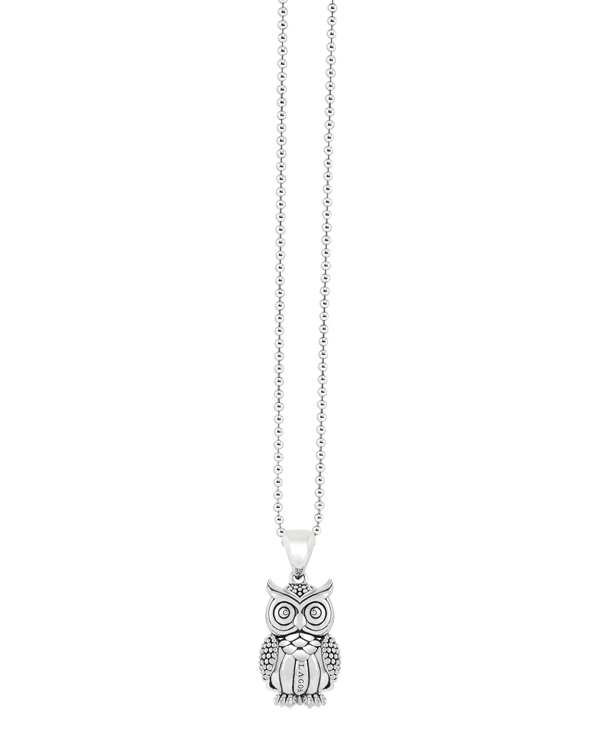 Rare Wonders Owl Pendant Necklace