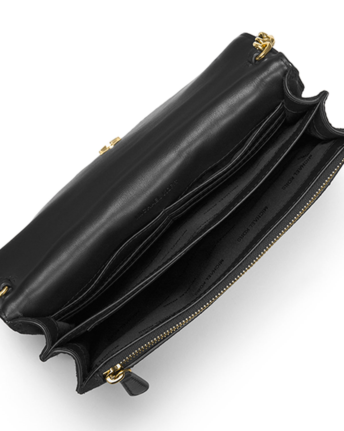 Brooklyn Large Grommet Crossbody Bag, Black