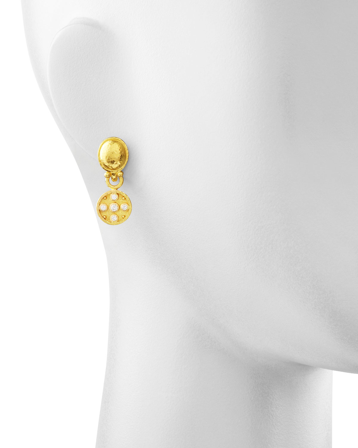 Sarabella 19k Gold Earrings