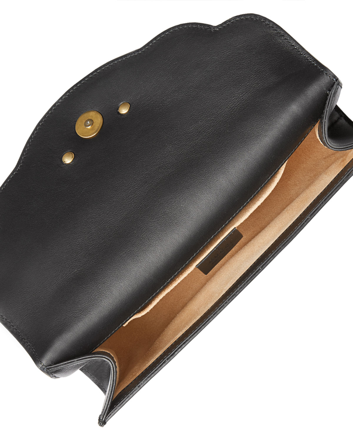 peony small pearly bow clutch bag, black/white/gold