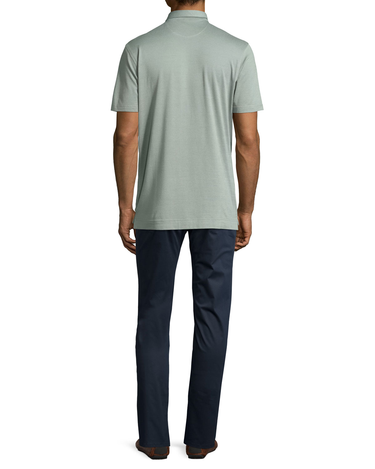 Collection Perfect Pique Polo Shirt, Sage