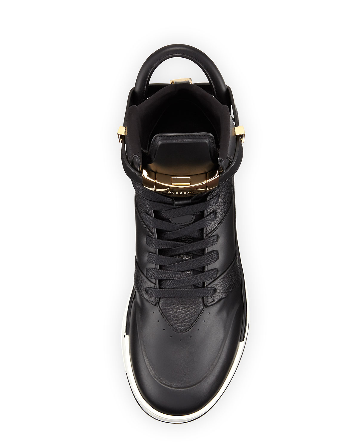 B Court Leather High-Top Sneaker