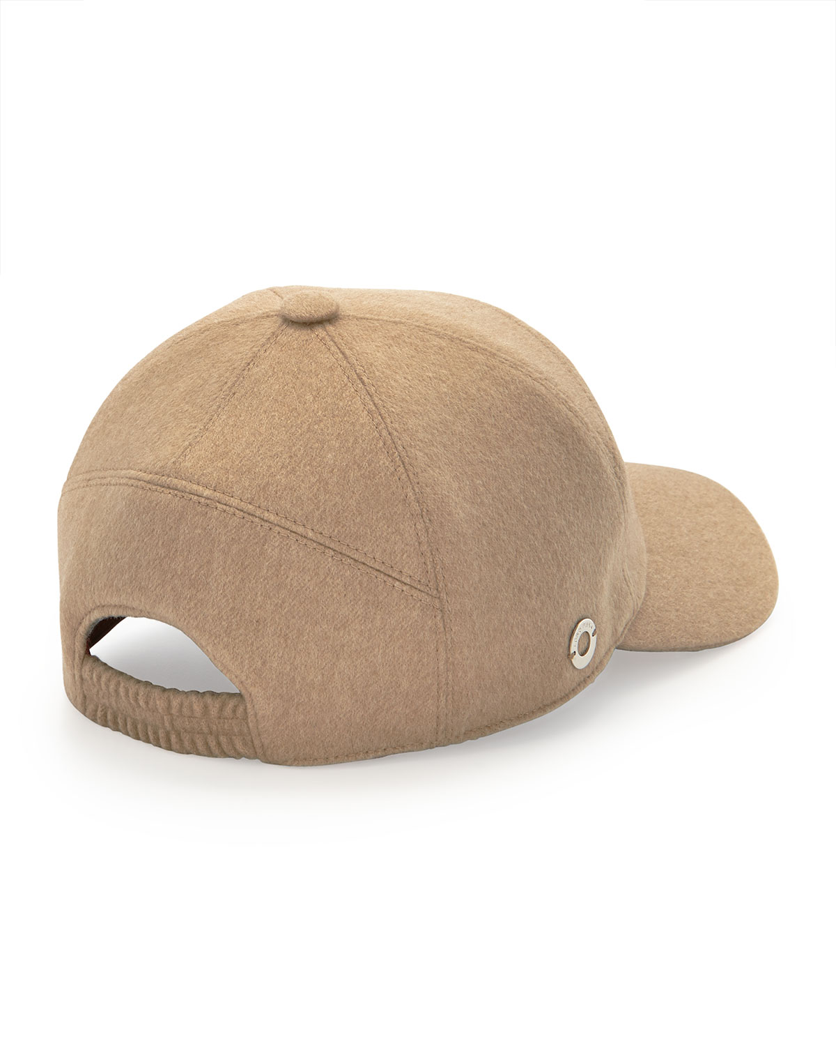 Storm System Cashmere Baseball Hat, Golden Shade