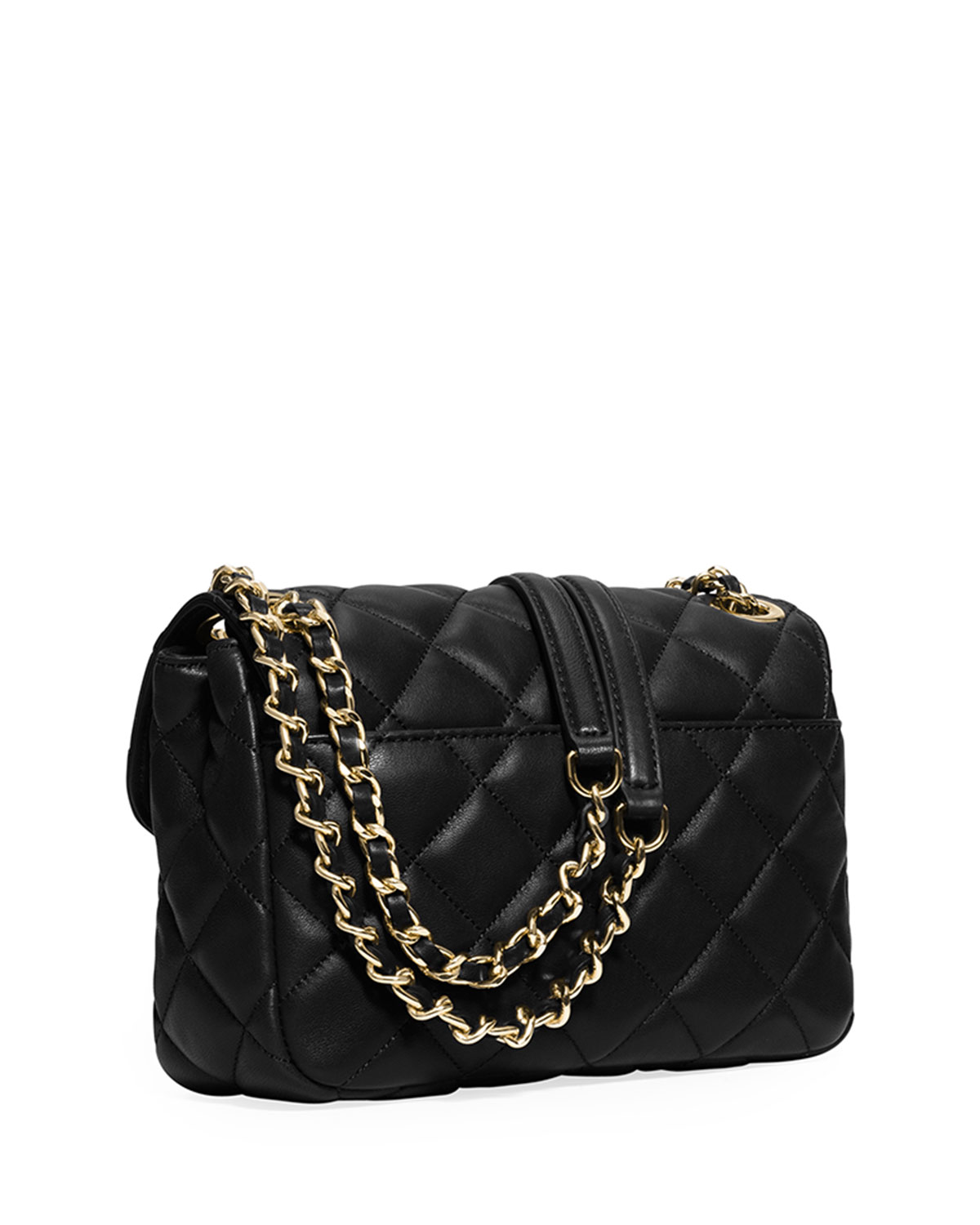 Sloan Small Chain Shoulder Bag, Black