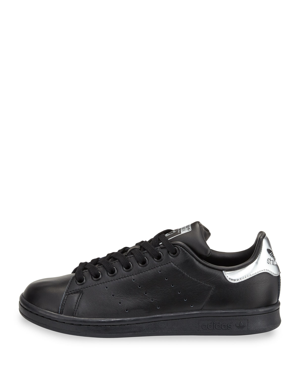 Stan Smith Fashion Sneaker, Black/Night Metallic