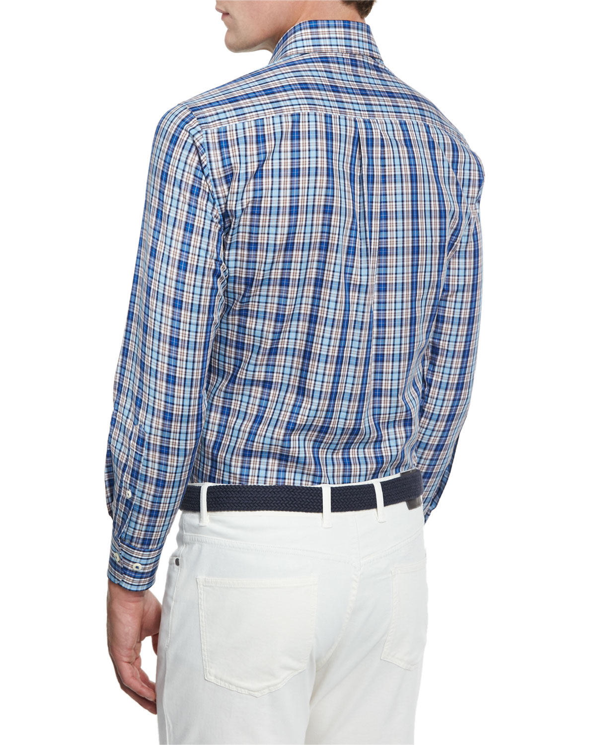Mackinaw Tartan Long-Sleeve Sport Shirt