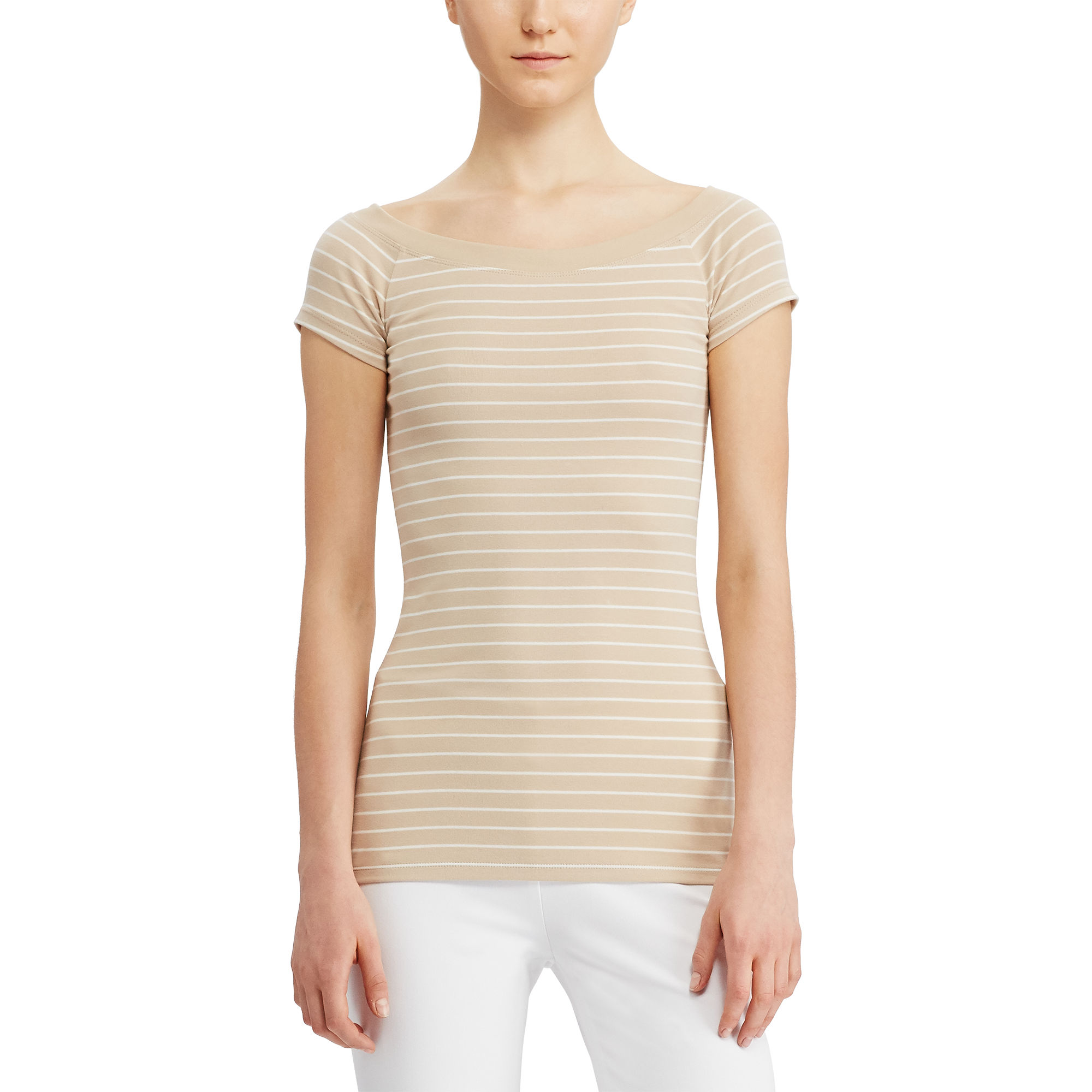 Cotton Off-the-Shoulder Tee