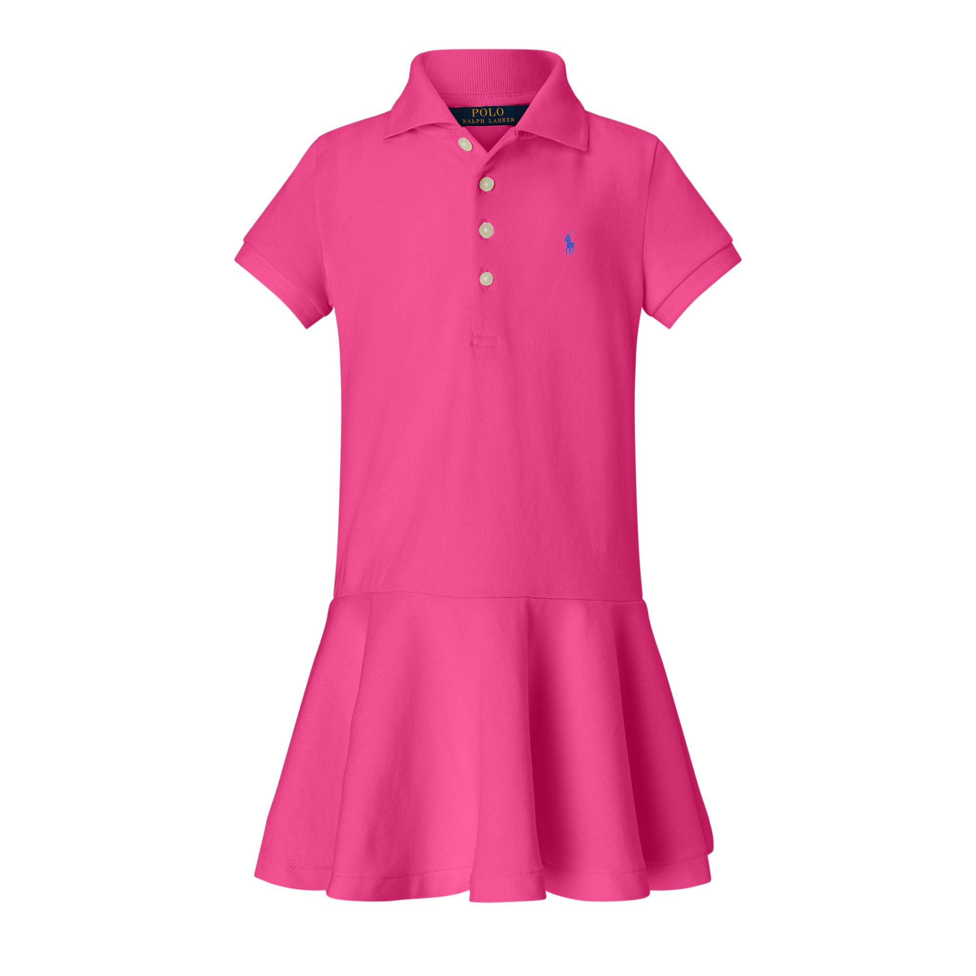 Stretch Cotton Polo Dress