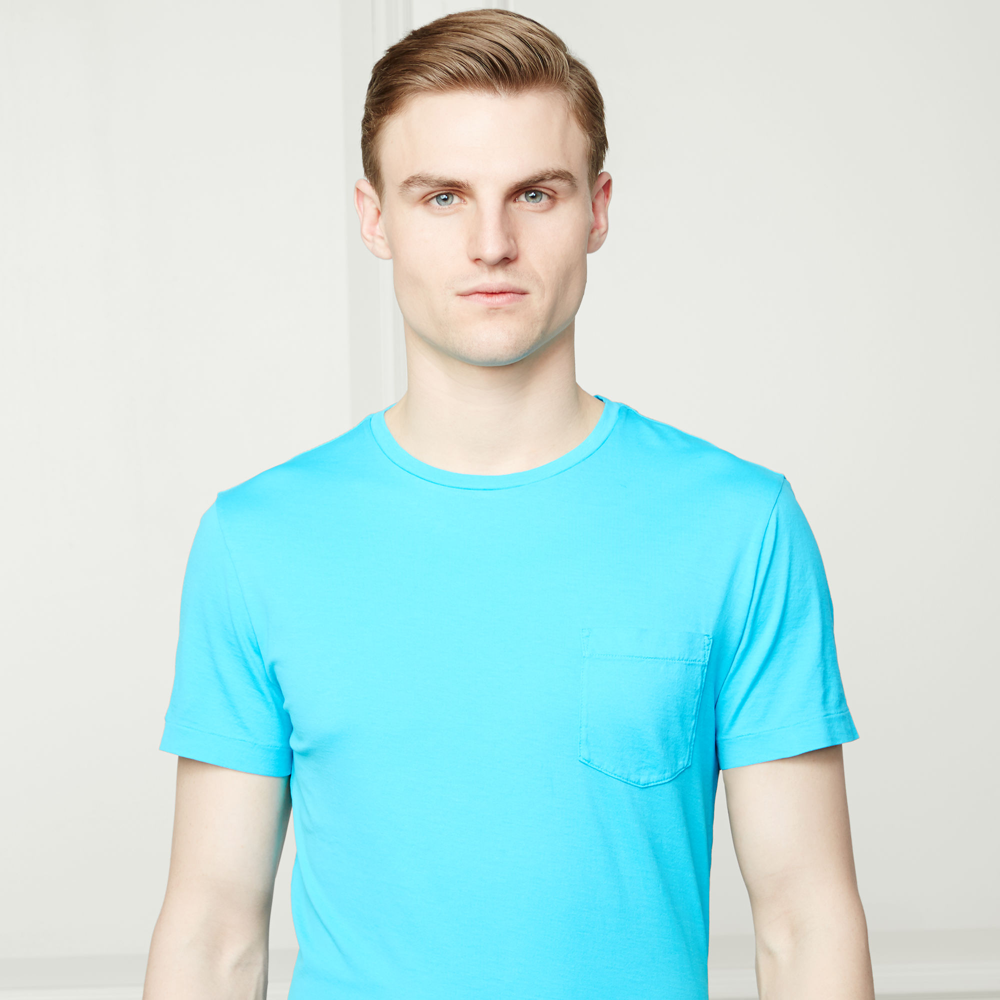 >> purple label pima cotton pocket t-shirt