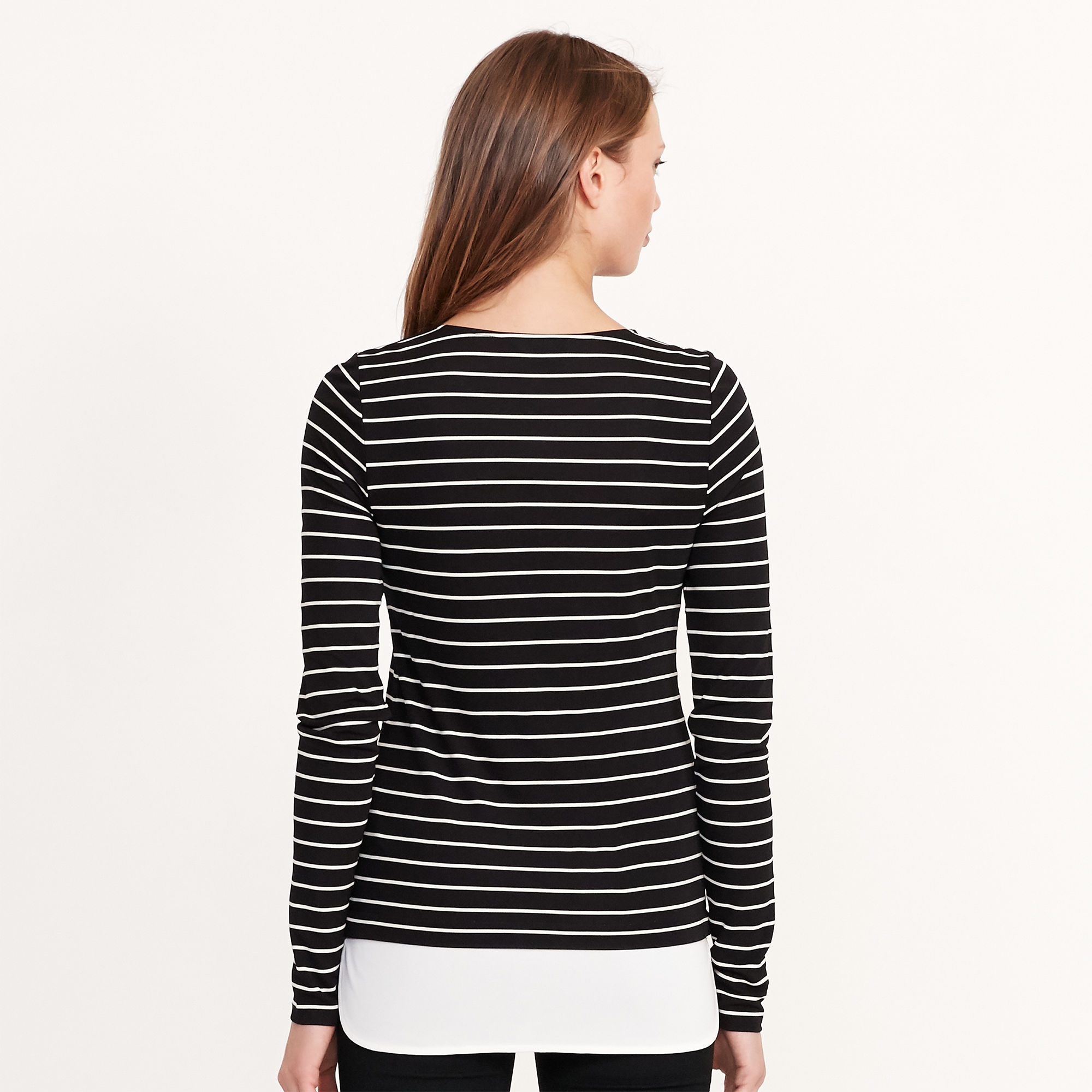 Striped Jersey Top