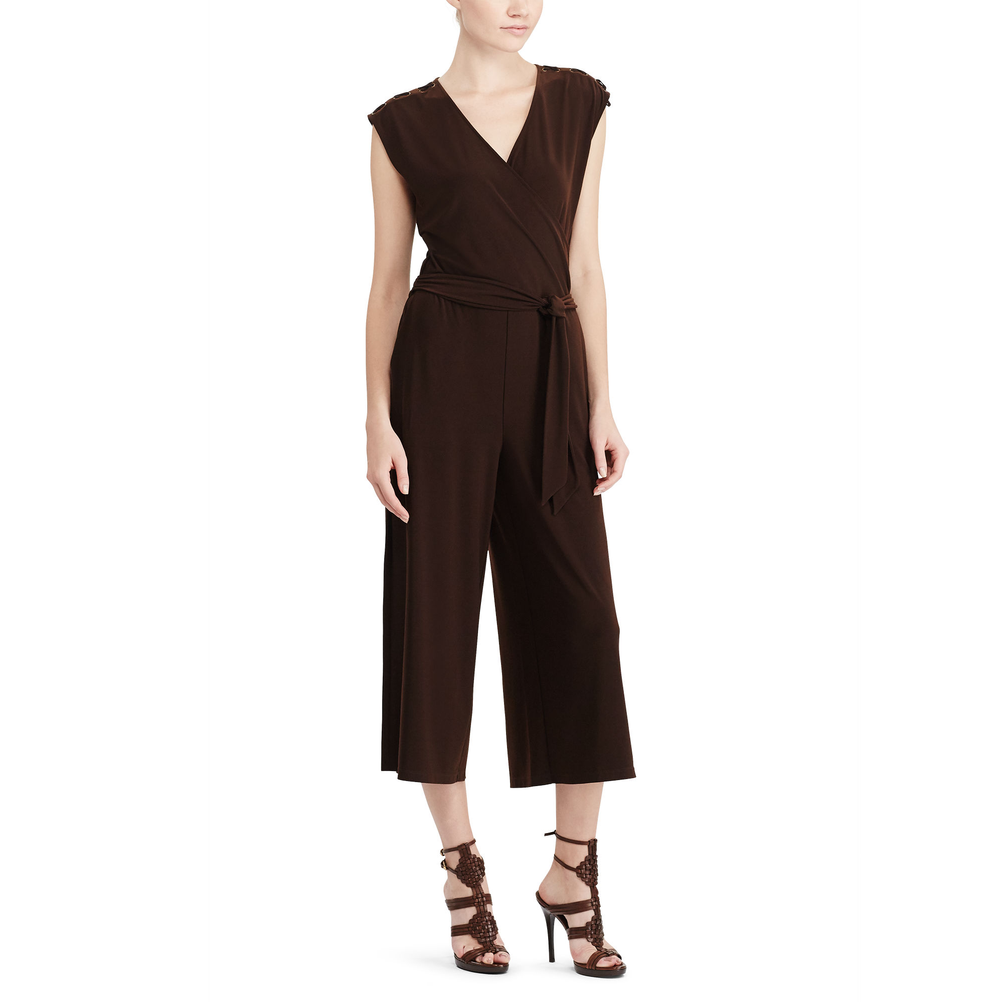 Jersey Wide-Leg Jumpsuit