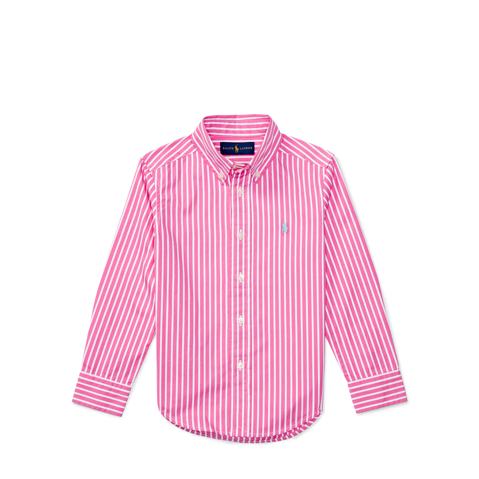 Striped Cotton Poplin Shirt