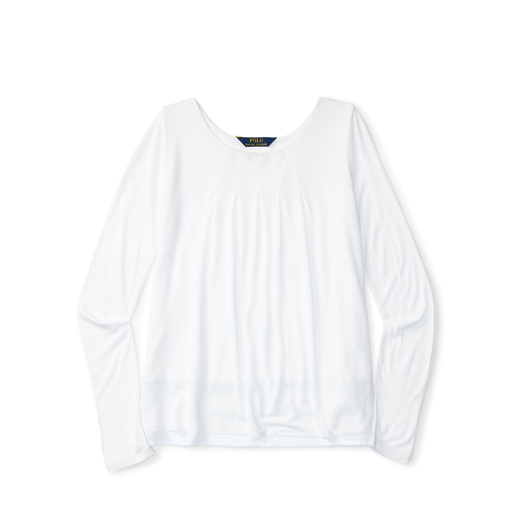 Tiered Jersey Long-Sleeve Tee