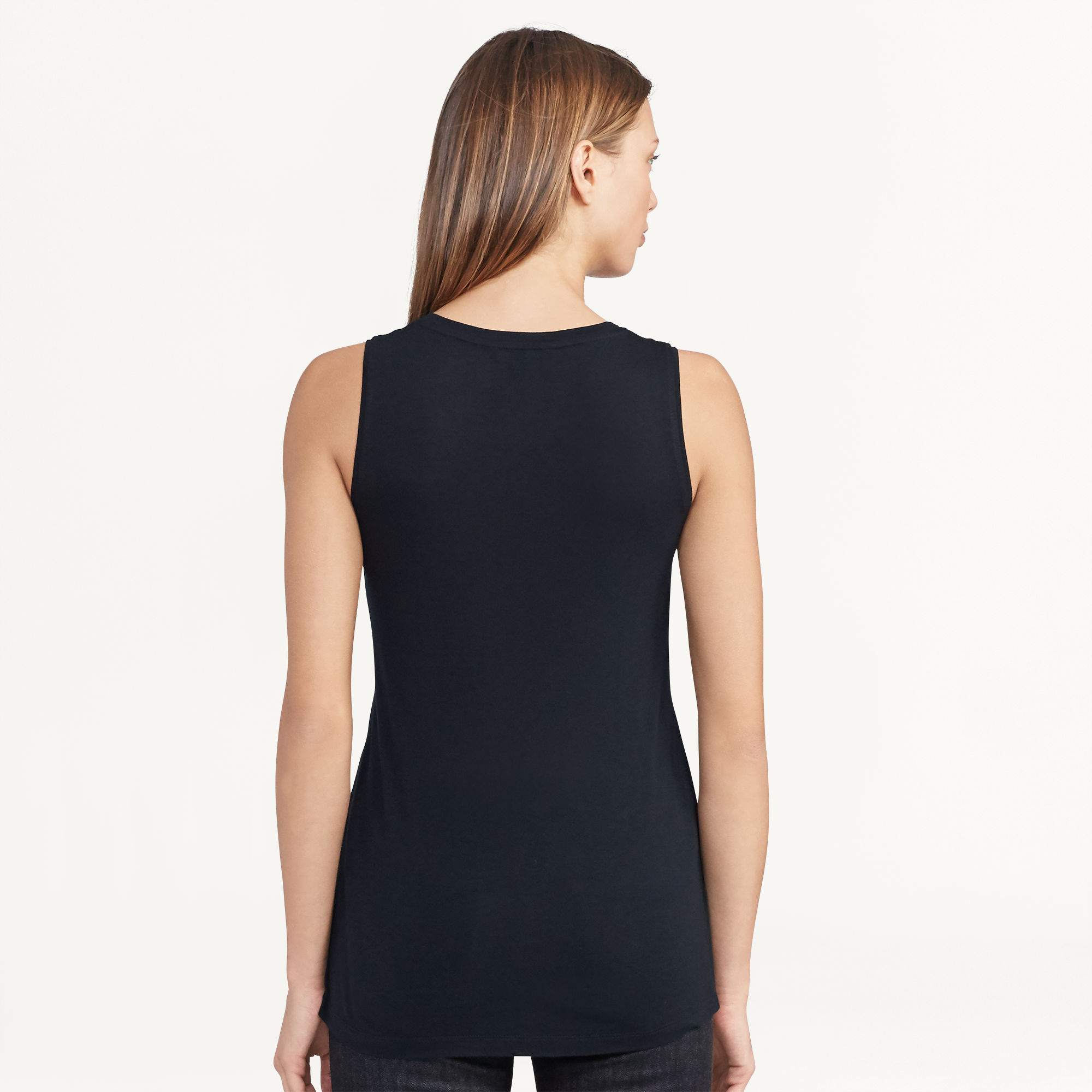 Jersey Scoopneck Tank Top