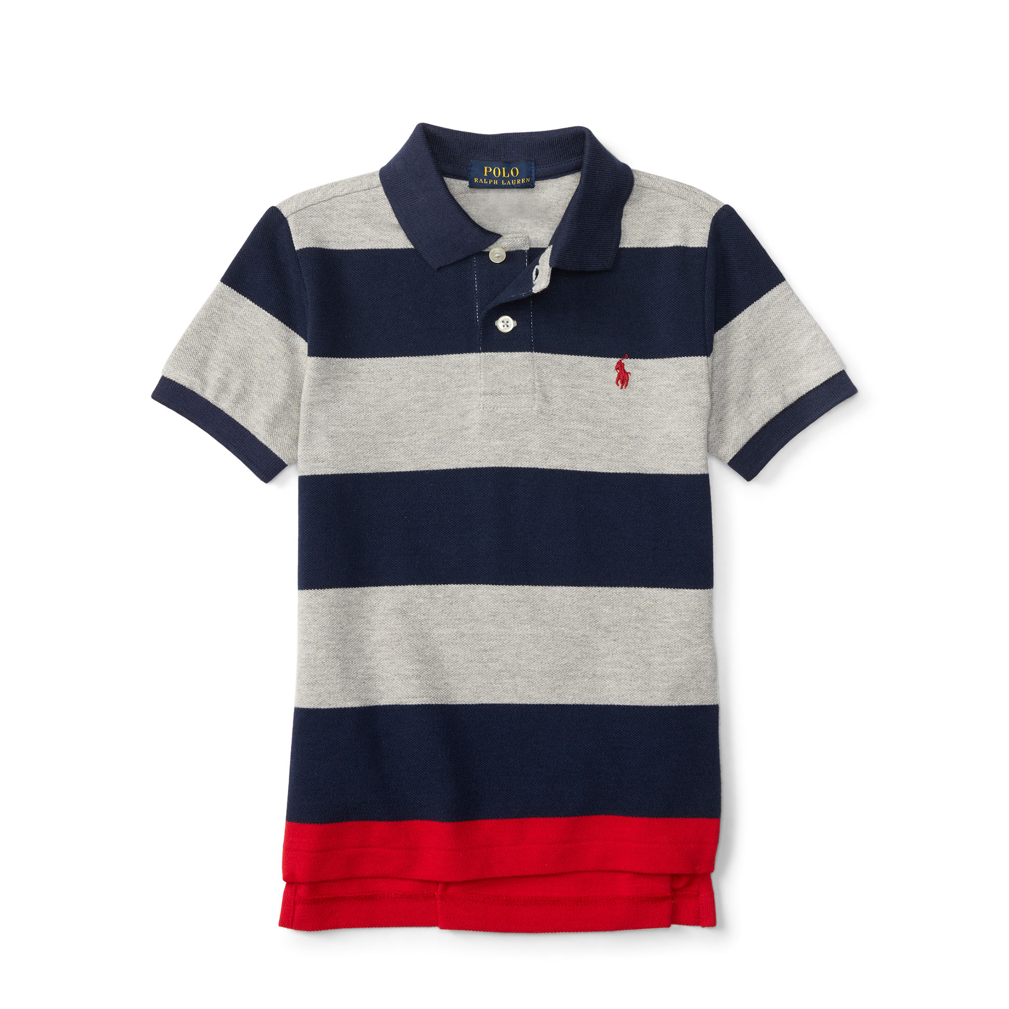 boys 2-7 striped cotton mesh polo海淘返利 | 米饭粒返利网